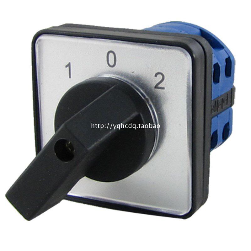 卓超 万能转换开关LW39B-20/202.2 20A 2节3档转换开关 档位开关