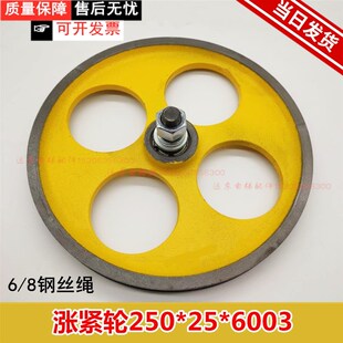 置 巨人通力 奥 宁波申菱限速器 斯 6003 装 电梯涨紧轮 250