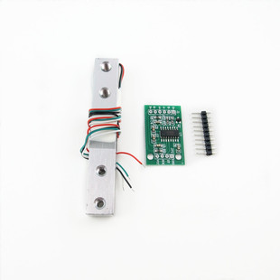 1KG5KG10KG20kg小量程称重压力传感器HX711AD模块 电子秤支架托盘