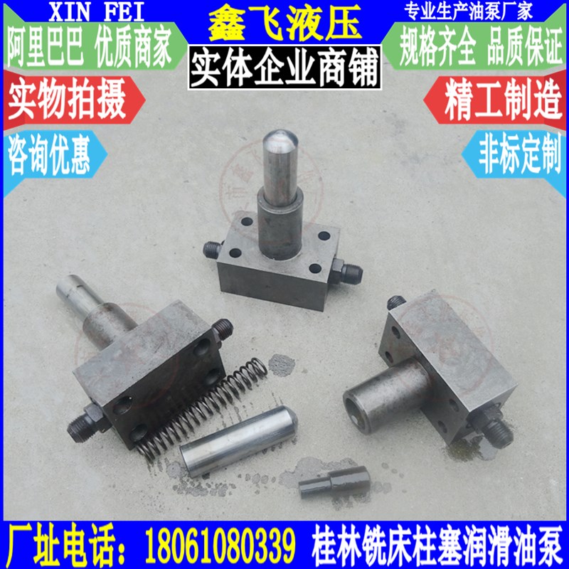 X50B XQ5025B桂林机床厂X5020B立式升降台铣床柱塞润滑油泵