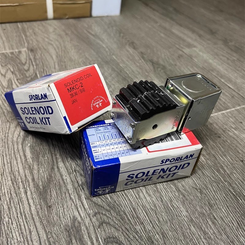 原装 SPORLAN电磁阀线圈 MKC-2 OMKC-2 OMKC-1  208-240V 50 60HZ