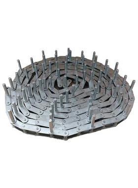 加工定 制C2040SS-D1加长销不锈钢链条 双节距滚子输送链