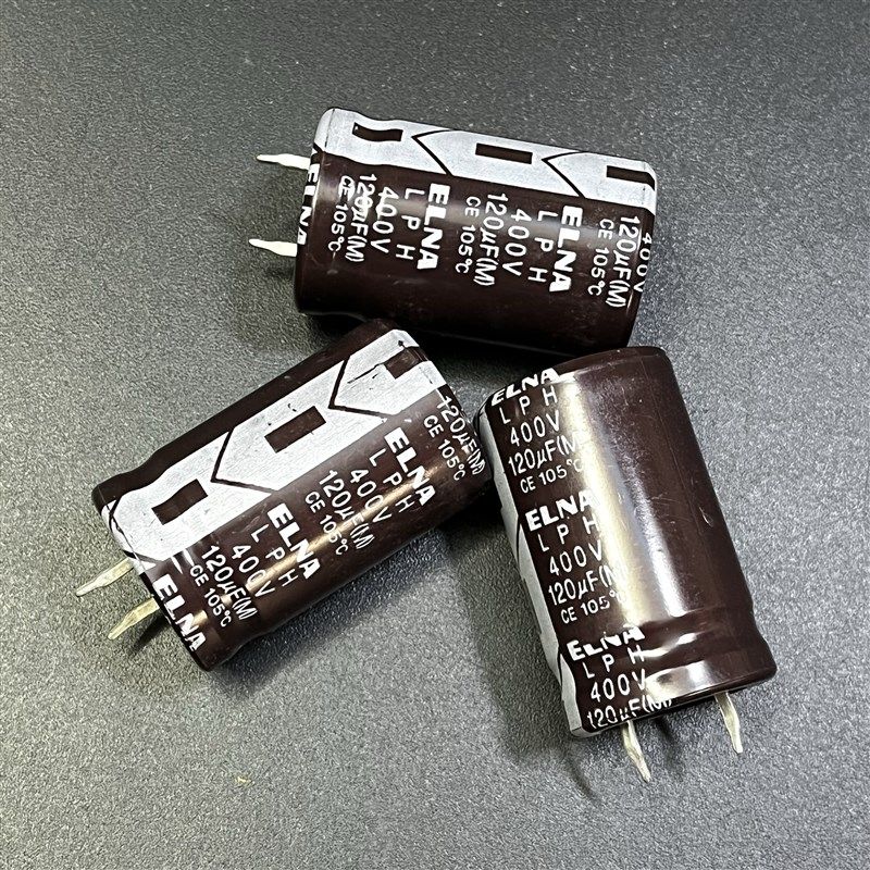 ELNA 120uF400V120MFD原装全新滤波电容LPH系列直径2236mm