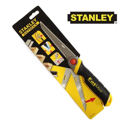 美国STANLEY/FATMAX史丹利折叠锯石膏板开孔锯木工锯子手工锯板锯