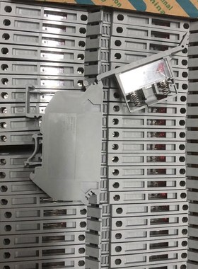 厂家销直UK5-HESI 保险端子排 UK5RD 带LED灯显示灰黑色 量大再优