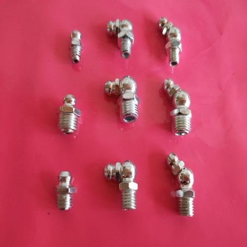 铁镀锌黄油嘴黄油枪注油嘴通用奶头牛油咀m6 m8 m10 油杯直角弯头