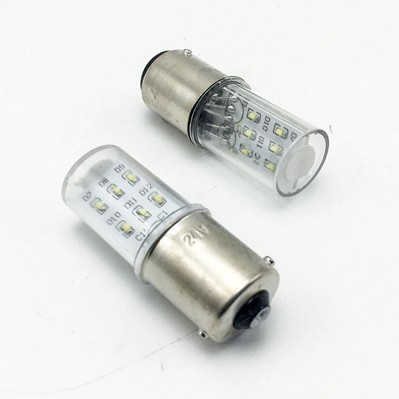 LED 贴片信号指示灯6V12V36V24V110V220V单双触点B15卡口报警灯泡