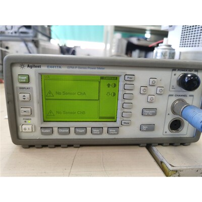 安捷伦E4417A射频功率计 探头8483A 议价拍之前请联