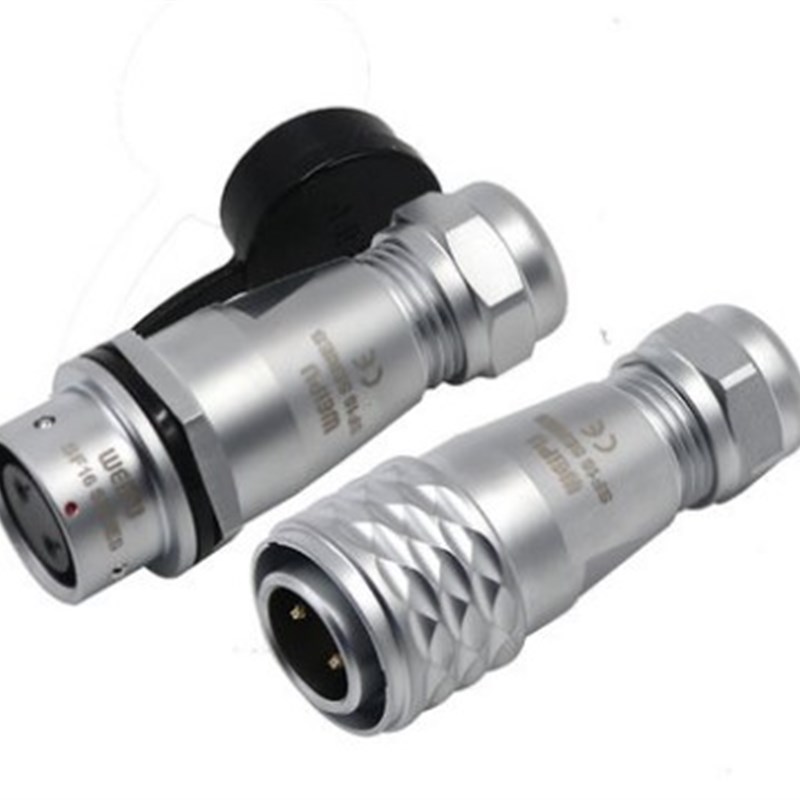 威浦防水航空插头 对接座插座 SF16-2-3-4-5-7-9-10芯 IP67连接器