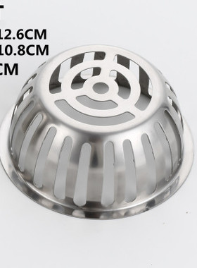 3寸4寸5寸6寸不锈钢天台防堵塞地漏盖阳台室外露台花园雨水斗天沟