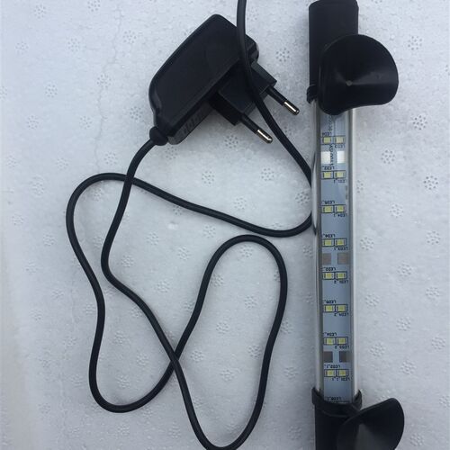 LED节能防水灯管T6防水小型水族箱照明灯鱼缸水草七彩龙鱼灯夜灯
