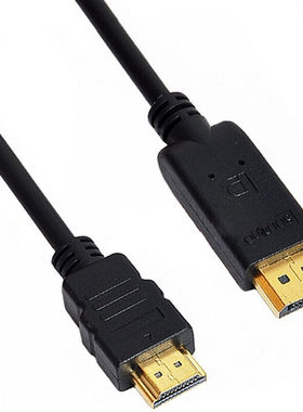 三堡 Displayport转HDMI线 DP转HDMI 连接线 1.8米 黑色