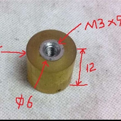 嵌入型压块 内螺纹型 聚氨酯压块 内螺纹型 PSHEH URLH URLM10