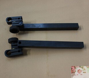 高度尺连百分表夹头千分表杠杆表夹具延伸杆连接器夹头夹表配件
