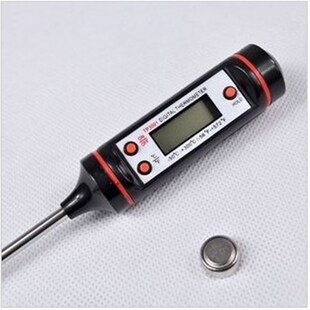 电子食品温度计 测牛奶 烤箱 笔试温度计家用 针式温度计112