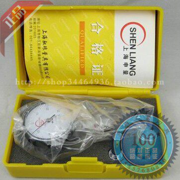 上海申量杠杆百分表指示表0-0.8精度0.01mm小校表头表针磁力表座