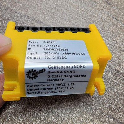 GHE40L整流器 19141010 200-10%...480VAC 90..215VDC GVE20l国产