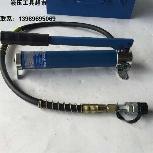 卓亨ZHC-180D铝合金液压油泵超高压液压手动泵手压泵浦1