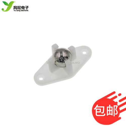 真空W420钢珠万向轮 2轮UNO智能小车底盘牛眼尼龙mbot N20