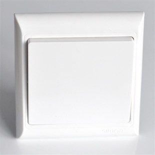 西蒙开关欧典61系列 双极双控开关 J60397S 单开双控