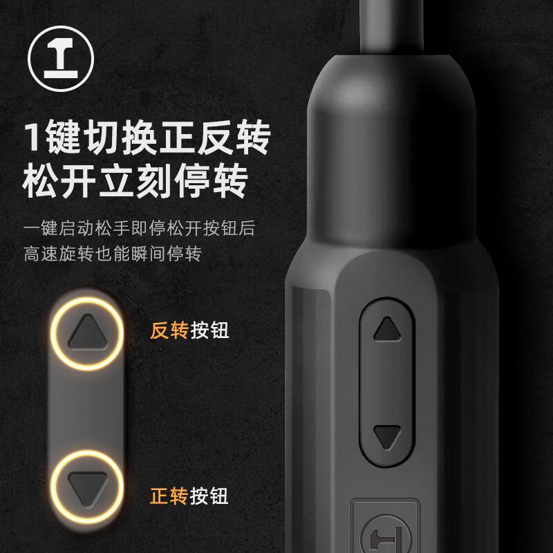 绿林电动螺丝刀充电式多功能螺丝批套装工具家用小型电钻起子迷你