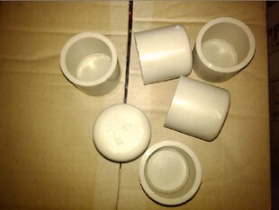 1寸 BEST奔达PP米黄管帽 32mm DN25 PP闷头闷盖 PP堵头 PP塞头