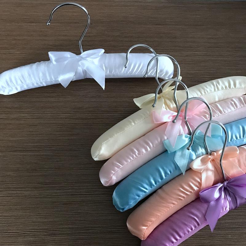 25cm儿童布包衣架婴儿小衣服挂衣服支撑织物衣架儿童服装店海绵无