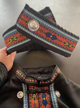 三月三民族旅拍苗族壮族帽子男款女款民族帽子演出男成人儿童款ns