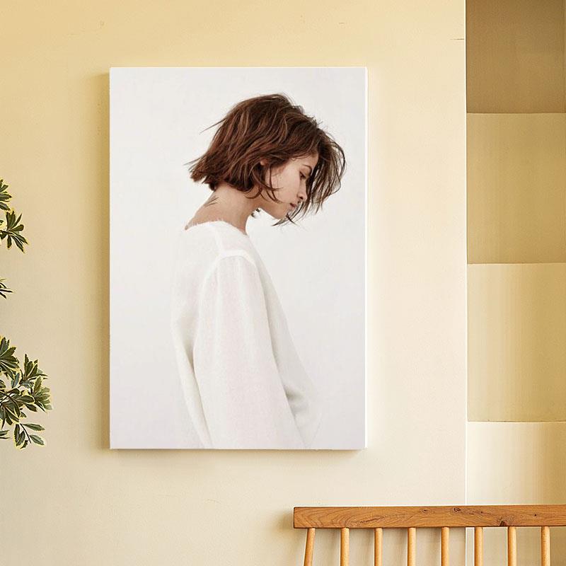 高端定制照片装饰画无框画版画大尺寸艺术微喷打印相片冲洗背景墙图片