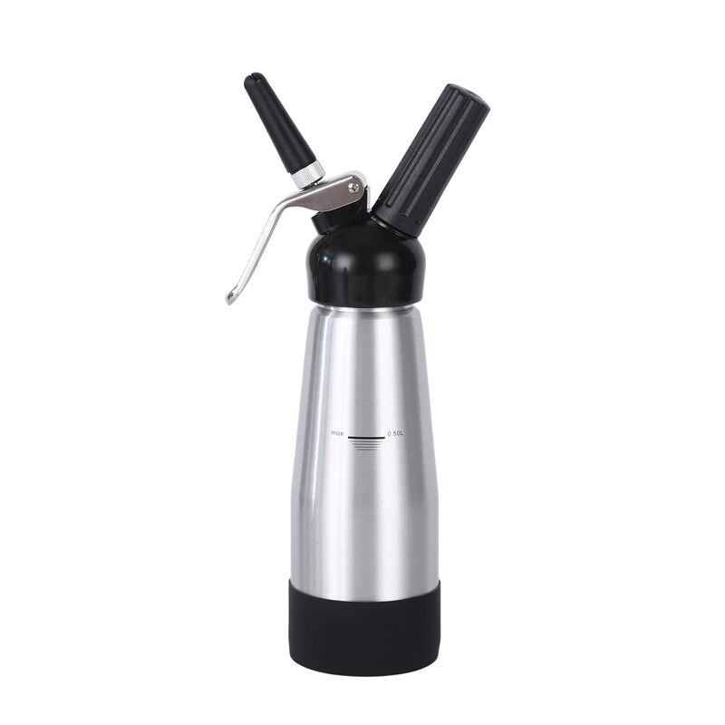 新款防滑铝身奶油枪虹吸瓶奶油发泡器不锈钢密封奶油枪雪顶裱花枪