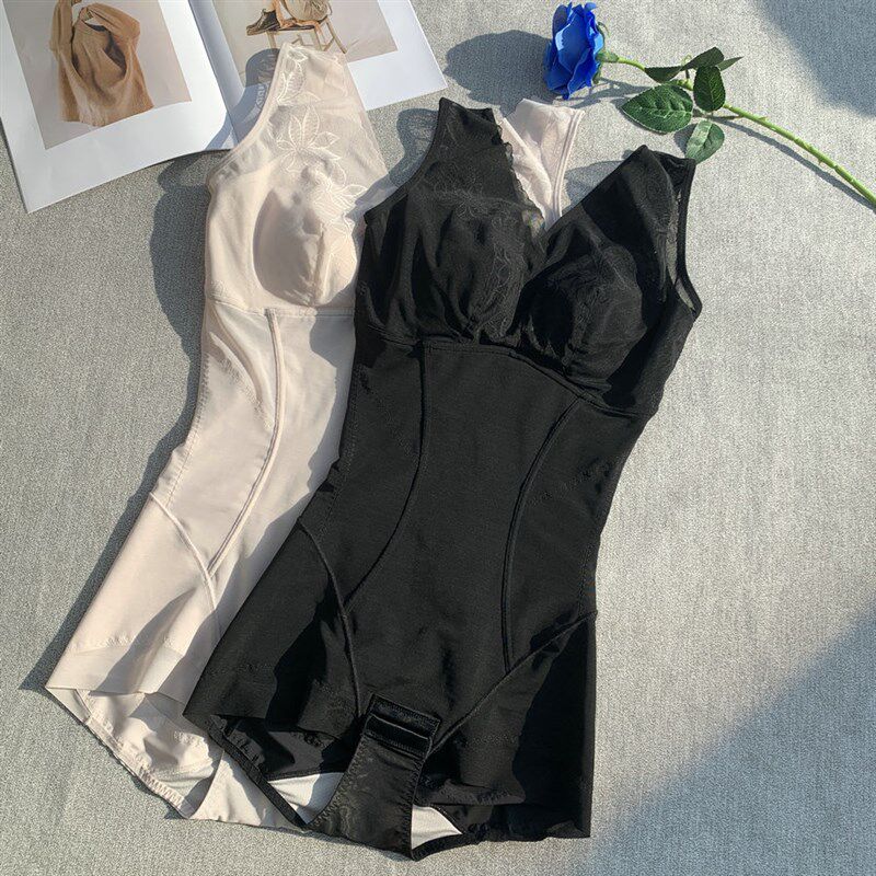 塑身连体衣体雕收腹束腰美体紧身一体式无钢圈美体女薄款免穿文胸