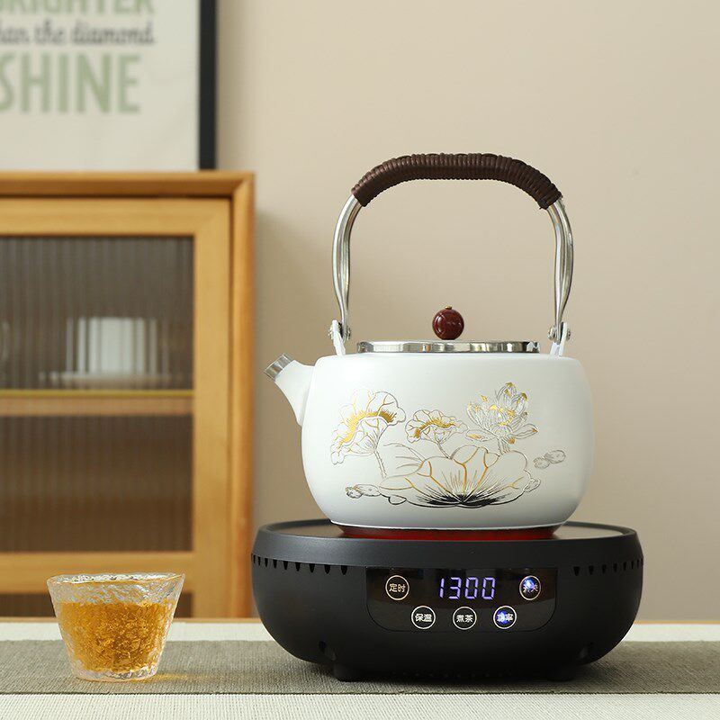 乐米思多功能电陶炉电茶炉静音不挑壶烧水炉保温小型.烧水煮茶炉