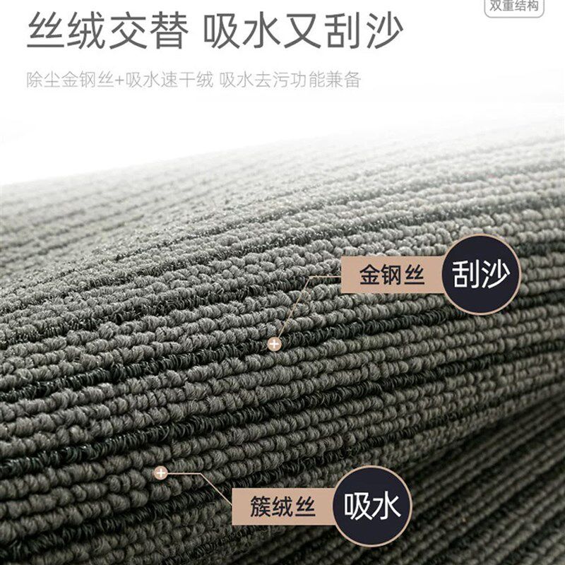 广告商用迎宾地毯k定制logo来图尺寸入户门电梯轿厢吸水地垫防滑