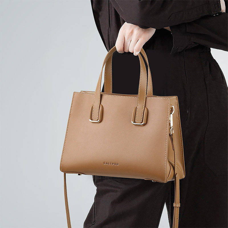 斜挎包女士小包包真皮夏季新款手提包通勤时尚女包上班牛皮小挎包