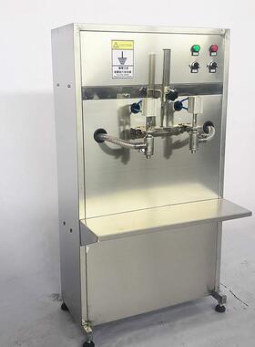 两头活塞式灌装机半自动洗衣液液体肥料灌装机大豆油花生油灌装机