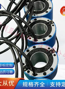 专业生产精密设备导电滑环金属外壳360度旋转内孔2578-2P导电滑环