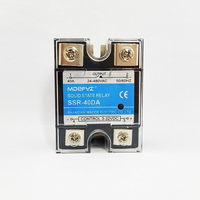 SSR-40DA单相固态继电器10DA MGR-1/40A 25A 60 100A直流控交流