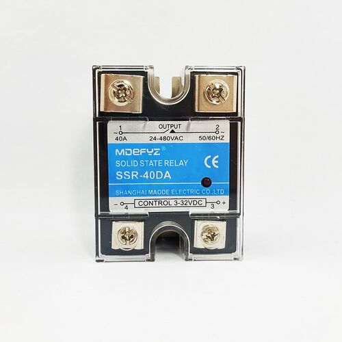 SSR-40DA单相固态继电器10DA MGR-1/40A 25A 60 100A直流控交流