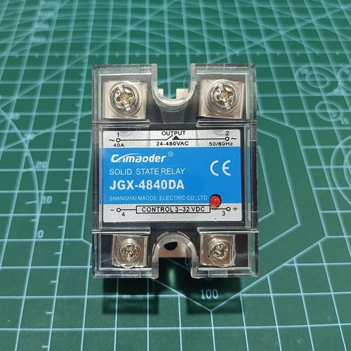 JGX-4840DA单相固态继电器单相SSR40DA直流控交流三相MGR-1
