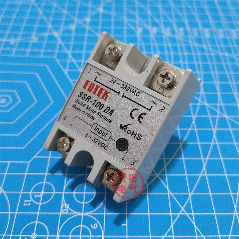 SSR-25DA 40DA单相固态继电器10DA60DA 80DA 100DA直流控交流龟牌