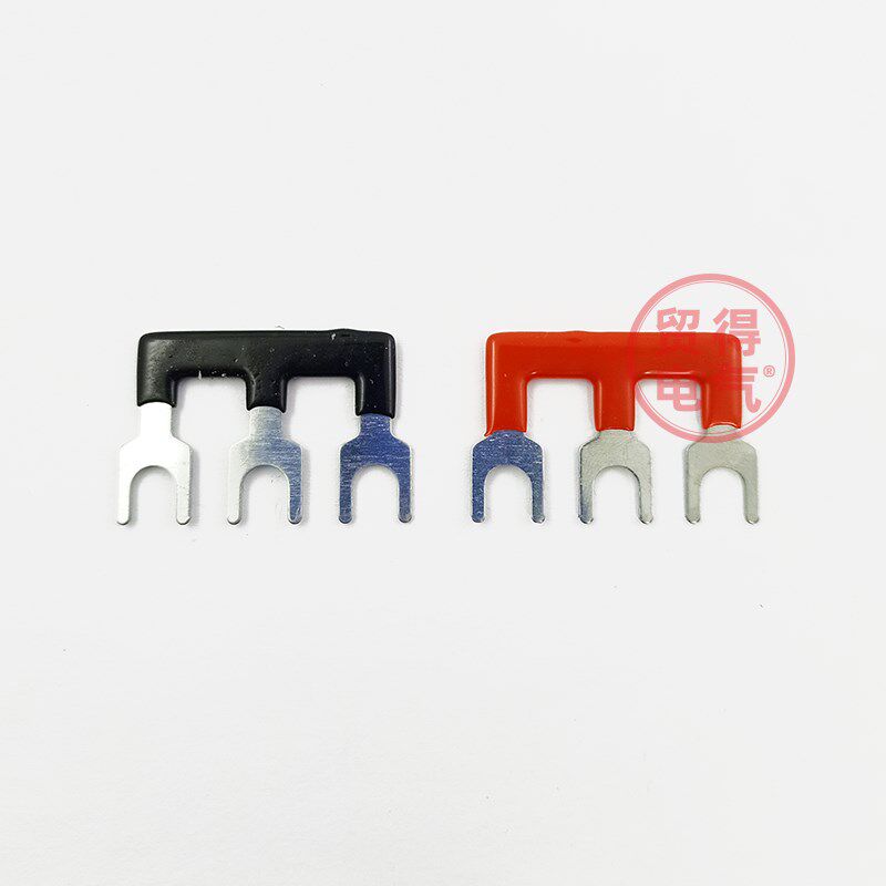 JQX-38F继电器底座黄铜连接片 短接条 端子触点连接 宽三组