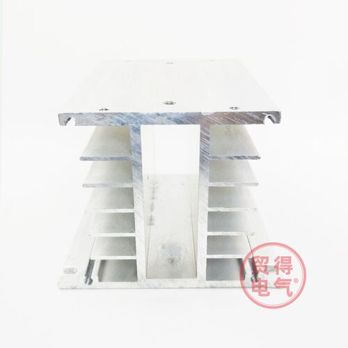 三相固态散热器10A15A25A40A散热座105x100x80固态继电器SSR
