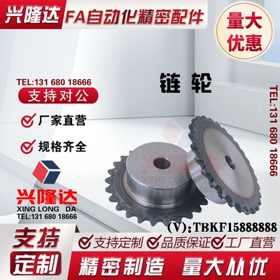 SP40B BSP40B CHE40 40B 08A 9 15 20 40齿米思米怡合达链轮链条