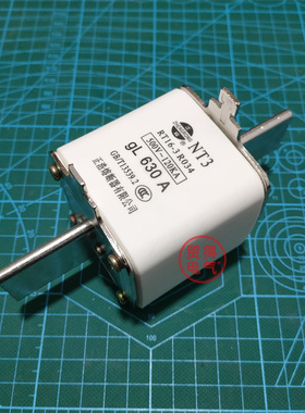 R034正浩NT3正熔RT16-3 GL630A陶瓷保险丝刀型熔断器400A~800A