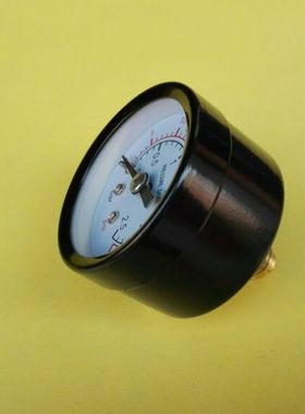 0-35psi 0-2.5bar 0.25mpa 40mm 轴向压力表 气压表 水压表 ZG1/8