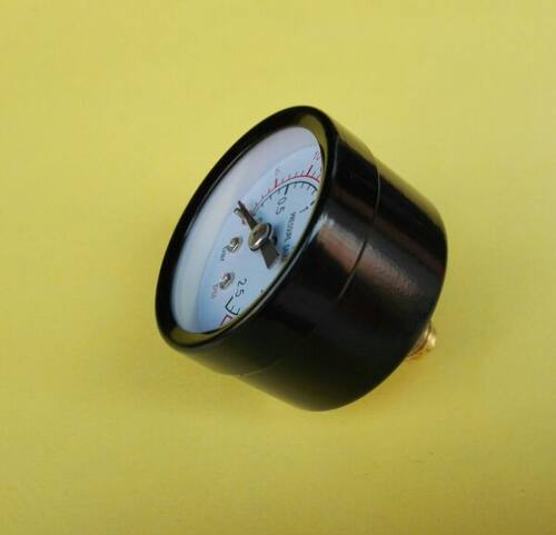 0-35psi 0-2.5bar 0.25mpa 40mm 轴向压力表 气压表 水压表 ZG1/8