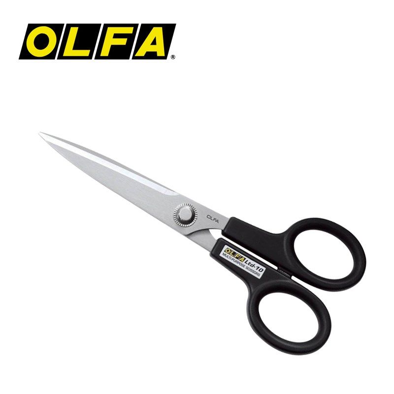 原装进口日本OLFA欧发 不锈钢强力剪刀LTD-10 剪刀防锈 锋利耐用