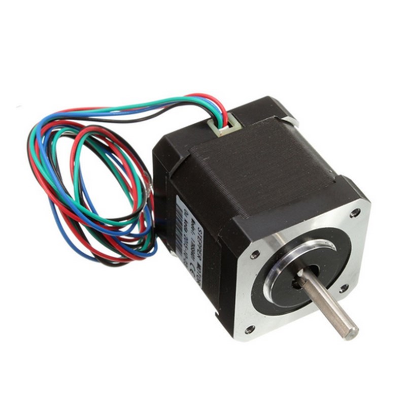 42步进电机 40mm机身 电阻30 电压12V 0.4A  42步进电机 6线