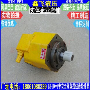 B63Y摆线油泵带安全阀Y2 B100Y齿轮油泵齿轮泵BB 液压油泵BB B80Y