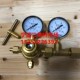 YQY 370氧气减压器双头氧气表氧气高压表管道压力表氢气管道表
